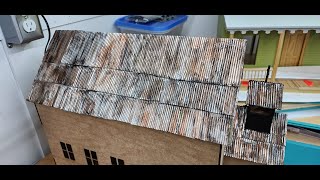 Corrugated Roof Tutorial-Schoolhouse Kit 2022