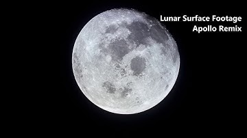 The Lunar Surface: NASA Apollo Mission Remix