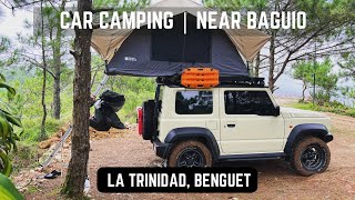 Car Camping Suzuki Jimny JB74  Heneral 011  Camp Ragsak  Near Baguio City  Frontrunner Tent