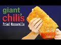 DIY Giant Chili's Fried Mozzarella // Air Fried VS Deep Fried Ft. Nashville Hot & Honey Chipotle
