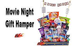 Movie Night Gift Basket | Gift Hamper | Birthday Gift Idea | JK Arts 1825