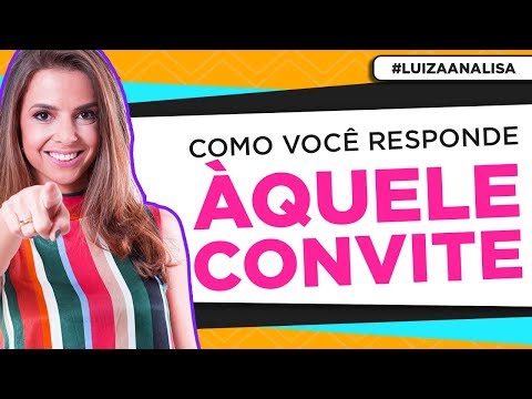 RESPONDENDO ÀQUELE CONVITE PARA UM ENCONTRO | Coach de Relacionamentos | Luiza Vono