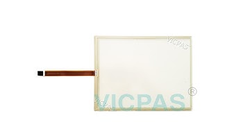 Touch screen and overlay for Proface PS4600 repair with membrane keypad, lcd display replacement