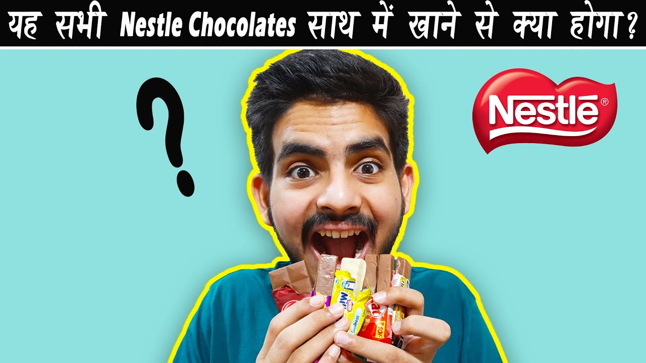 Nestle Chocolates Experiment/ Nestle Kit-Kat, Munch, Milkybar, Classic, Bar One ?