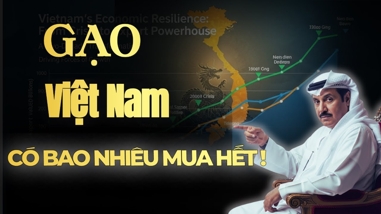 CÚ SỐC: TỶ PHÚ TRUNG ĐÔNG HỐT VÀNG VỚI GẠO VIỆT VÌ PHILIPPINES, INDONESIA QUAY XE RÚNG ĐỘNG CHÂU Á