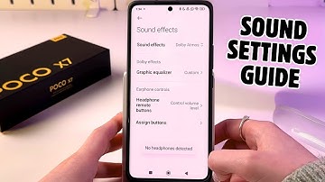 How to Adjust Sound Settings on POCO X7