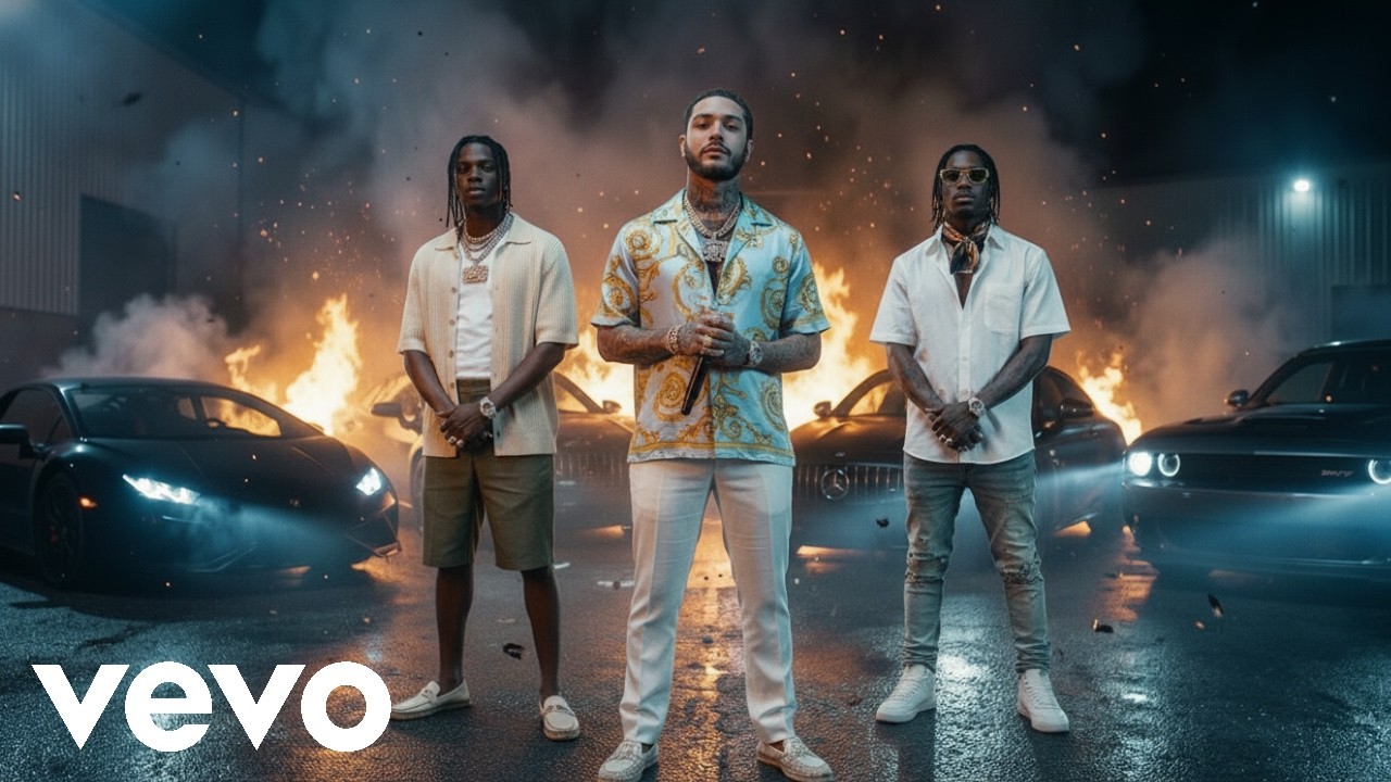 Post Malone Rage Post Malone x Travis Scott — Burning Rage (ft. Tyga) | Official Lyrics ...