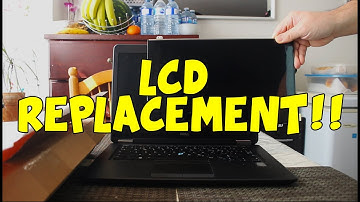 Laptop screen replacement / How to replace laptop screen [Dell latitude E7450]