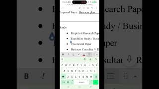 AIOU Code 8566 Business Plan Complete Guidance | Format & Writing Tips Part 1