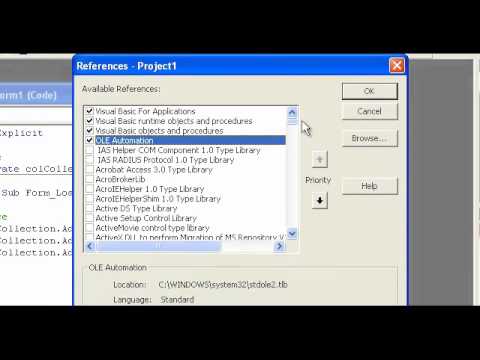 Video 23: VB 6 Programming, TypeOf, Collections, And Dictionary Part 2