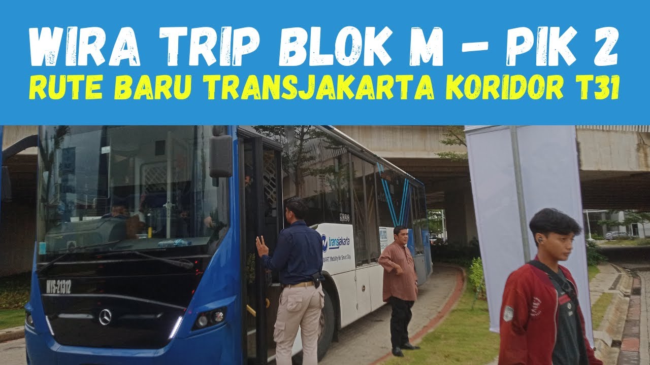Mencoba Rute Baru TransJakarta Koridor T31 dari ASEAN CSW ke PIK 2 Hanya 3500