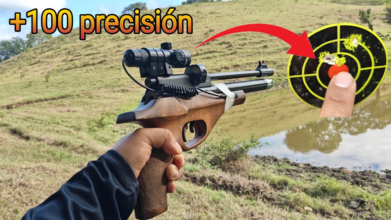 Con este laser aumenta +100% de precision | funcionara? Probando en PCP 