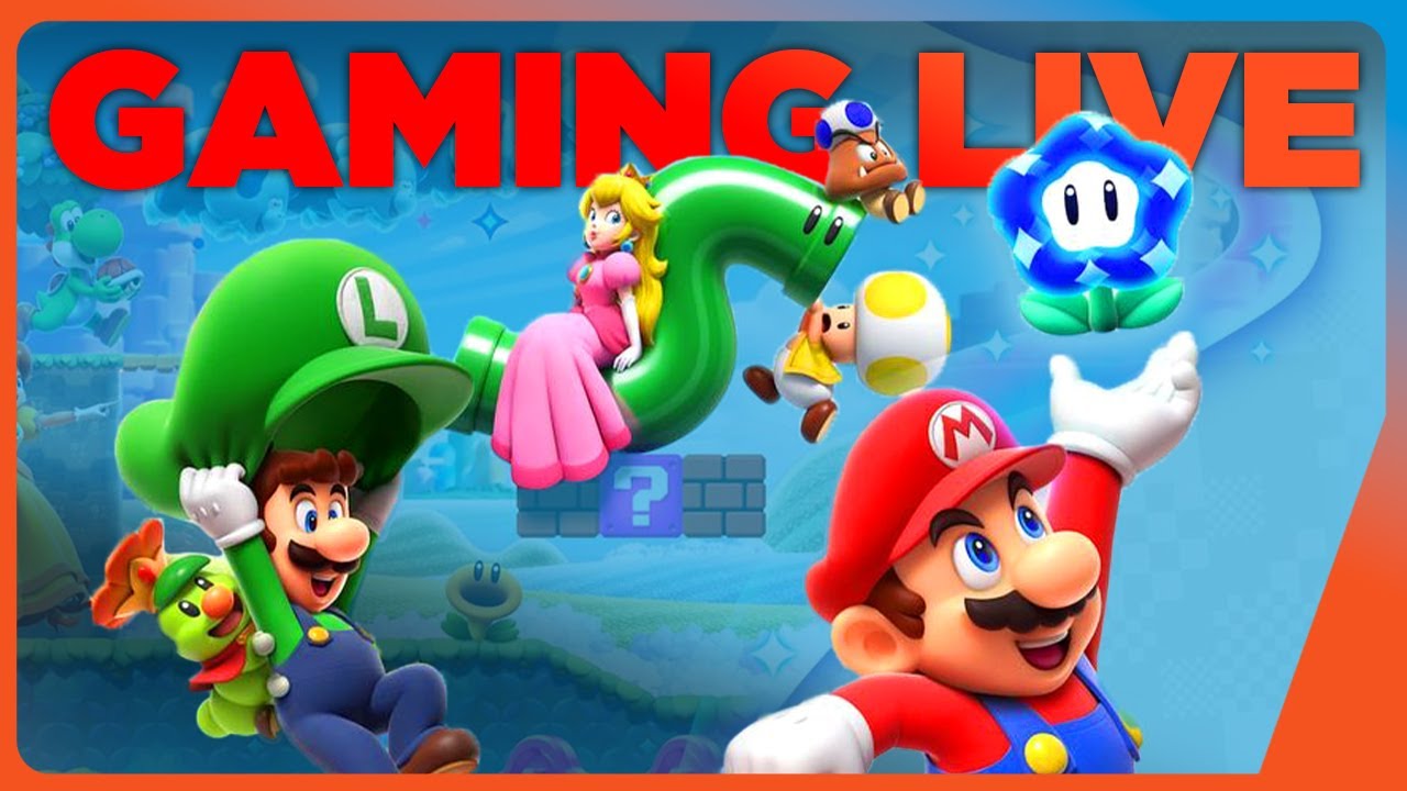 Super Mario Bros Wonder, on vous présente le jeu après l'avoir fini à 100 %  🔴 GAMING LIVE 