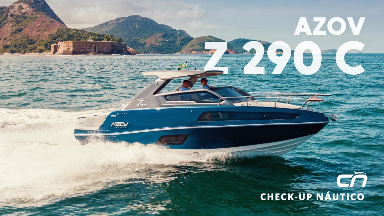 Azov Z290 Cabinada: testamos o barco offshore no Rio Boat Show