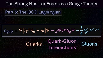 The Strong Nuclear Force as a Gauge Theory, Part 5: The QCD Lagrangian