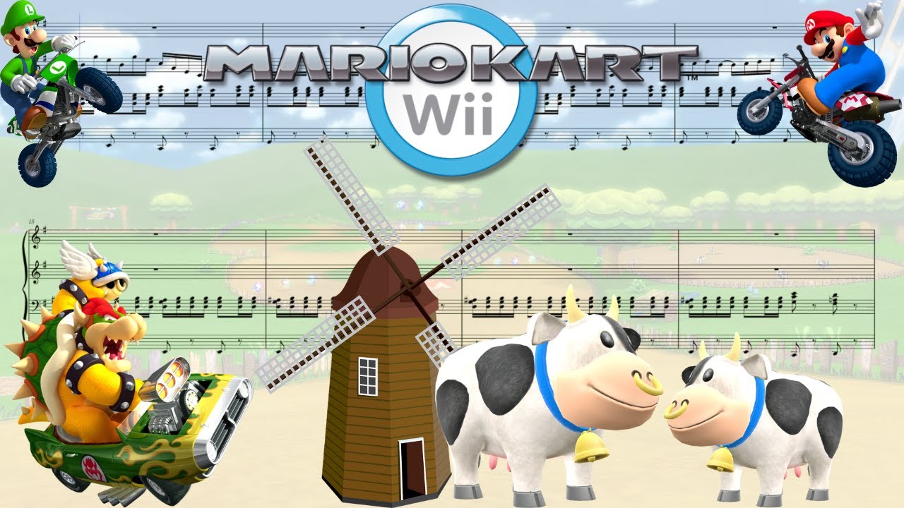Mario Kart Wii - Moo Moo Meadows [Piano Recreation]