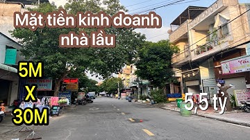 Bán nhà TP. Thuận An Bình Dương (1344) | nhà mặt tiền DT 5M x 30M xd 1 trệt 1 lầu