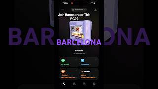 Join Barcelona or This PC??? 🤯🔥 #buildcores #gamingpc #barcelona #pcsetup #football