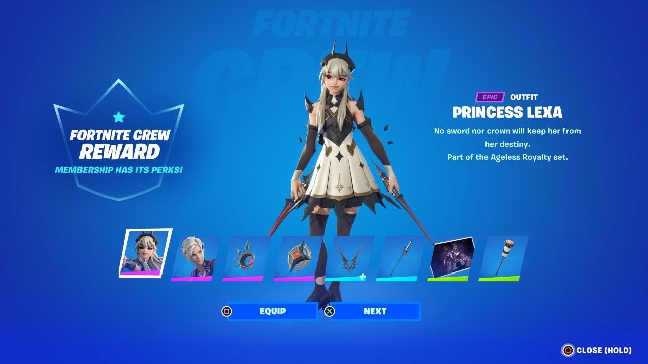 🎮 Fortnite Crew Membership Pack (August 2023) [4K]