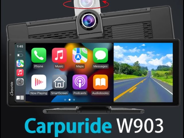 Ottocast Portable Apple CarPlay & Android Auto Car Display Screen 10 inch 