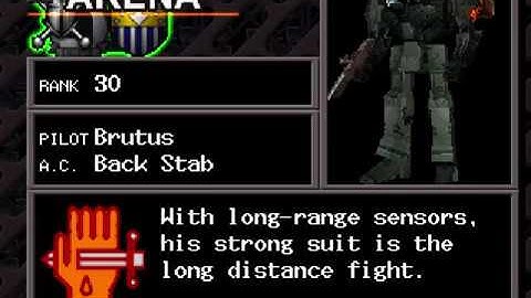 Armored Core Project Phantasma - VS Brutus