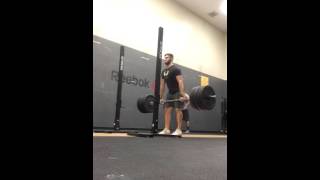 Hang clean pull + rdl