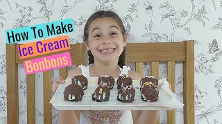 How To Make Ice Cream Bonbons (Easy Recipe For Kids)