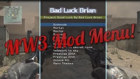MW3 Mod Menu - All Clients! - Project Good Luck - 1.24 | Piff