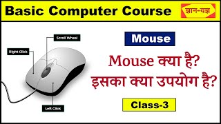 How to use Mouse | Mouse ka use kaise karte hai| Computer Mouse Information| Computer Basic Course-3