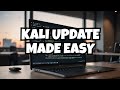 Update your Kali distribution to the latest [One-liner command]