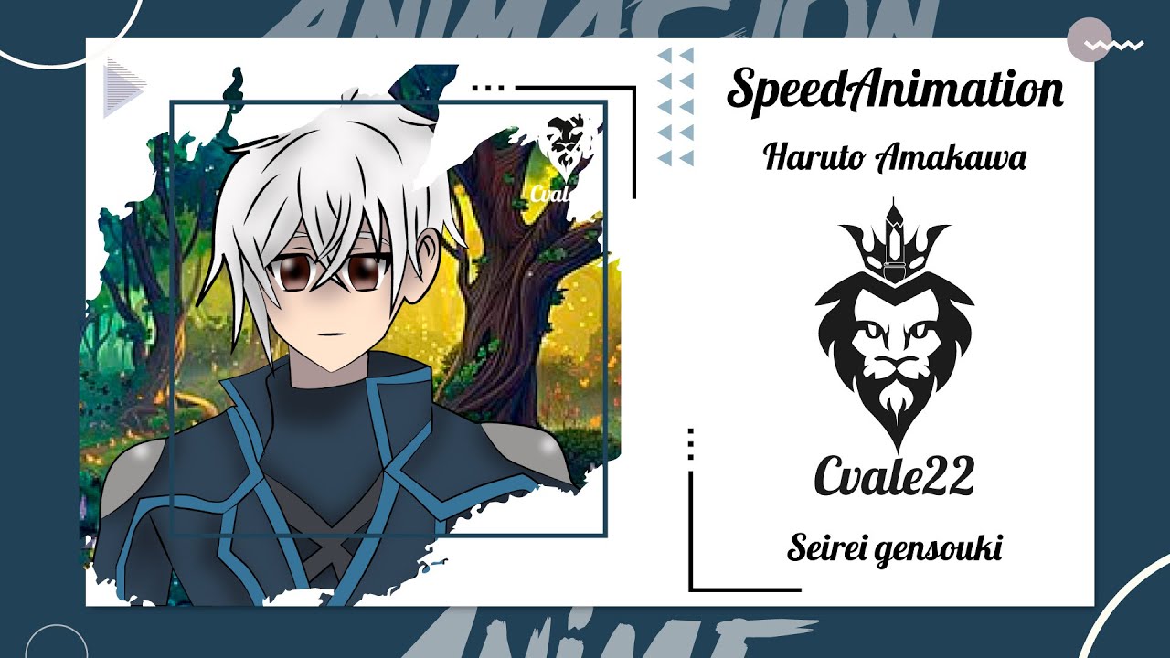 Haruto Amakawa | Como ANIMARLO en 2d (Speed Animation) en After Effects | Seirei gensouki