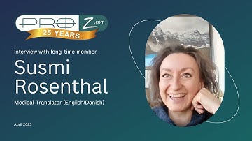 25 Years with ProZ.com: Interview with Susmi Rosenthal