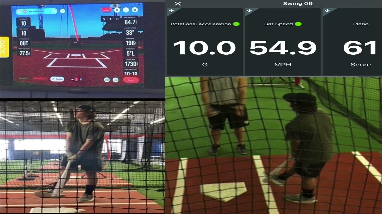 ep 75 Nico A l Baseball Hitting lesson using Rapsodo Hitting 2.0