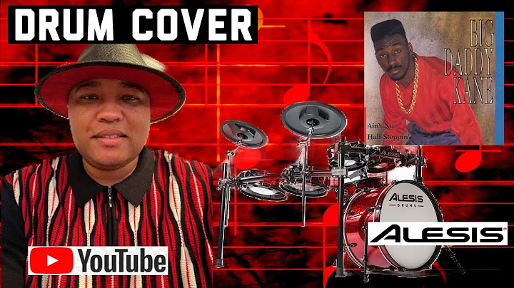 Ain't No Half-Steppin' Drums version - Drums performance video thumbnail