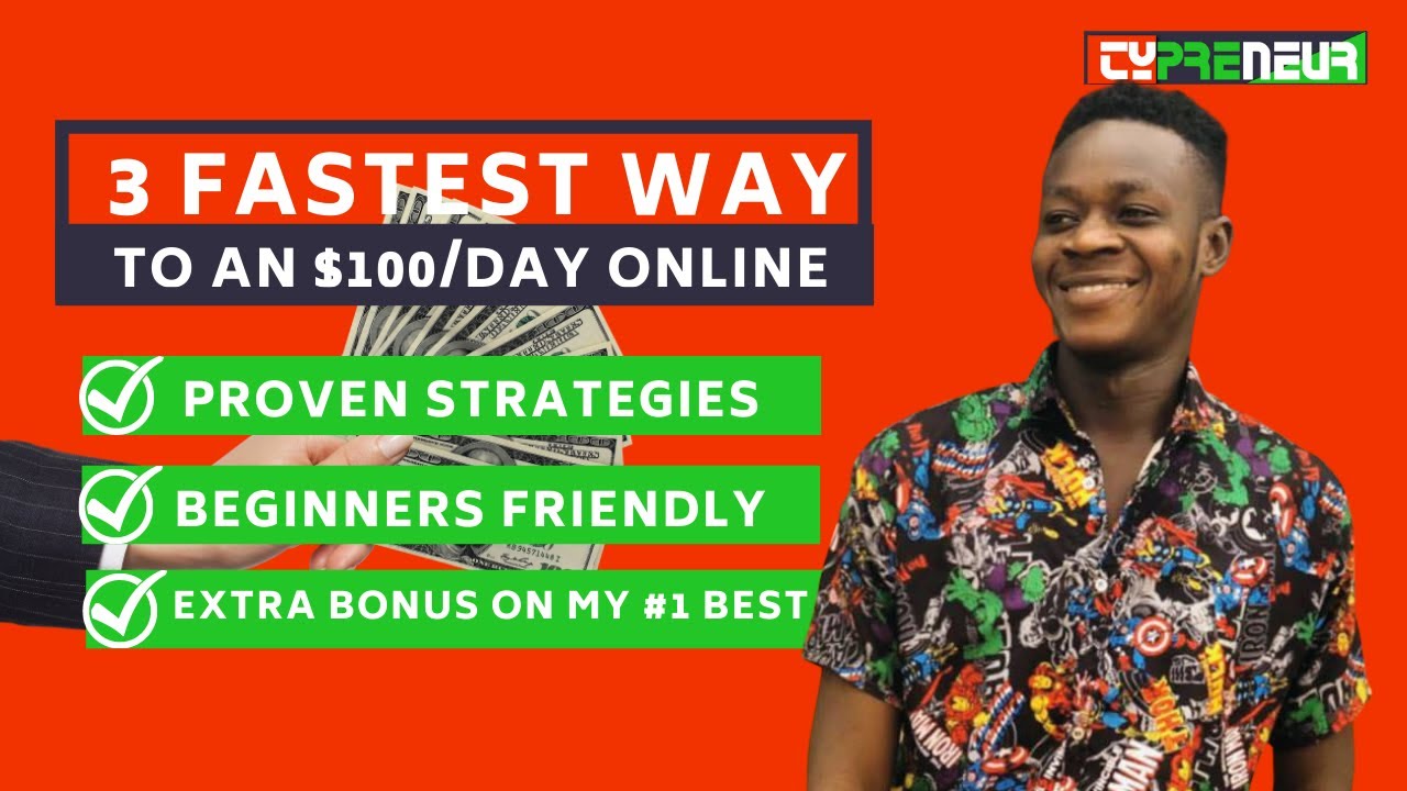 3 proven Way to Make your first 100 dollar online as a beginner For Free