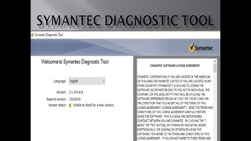 Collect data for support cases with Symantec Diagnostic Tool SymDiag