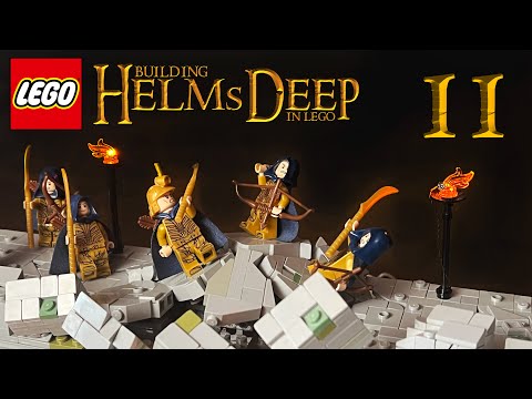 Building Helms Deep in LEGO - Episode 11 - Crumbling Wall