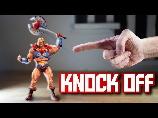 An Action Figure FIGHTING GAME you need to play! KNOCK OFF! - YouTube