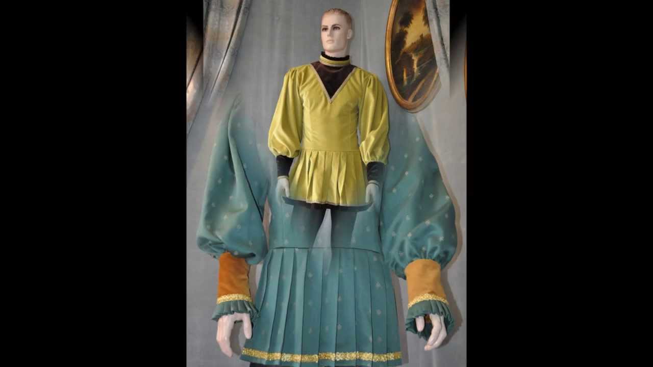 abiti medievali uomo
