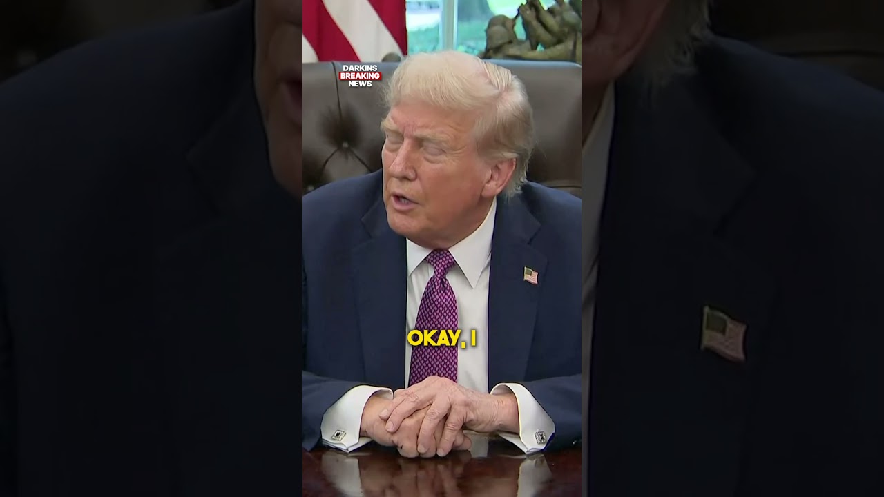 Reporter asks Trump about gun bans for transgenders