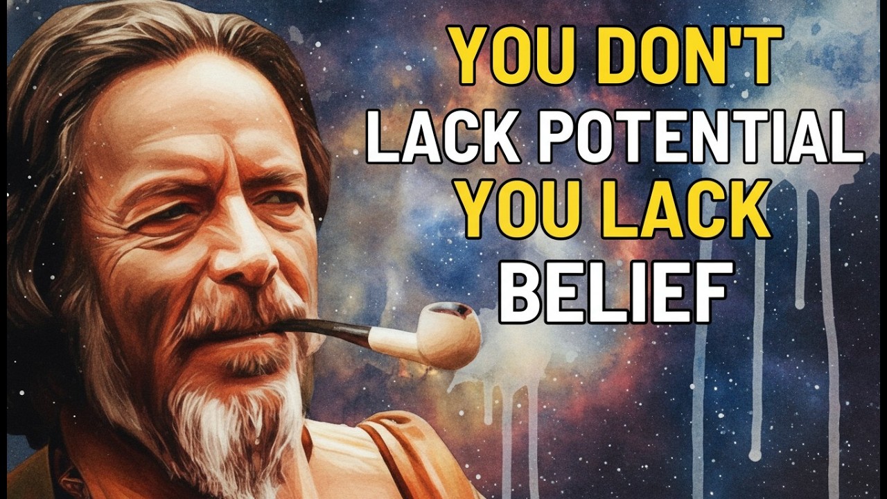 You Don’t Lack Potential, You Lack Belief In Yourself ( Alan Watts )