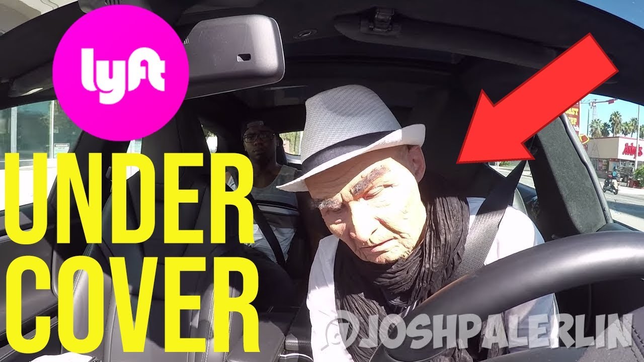 Undercover Lyft with Old Man Tesla Prank!!