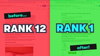 Outrank HUGE sites with these 13 tips (SEO)
