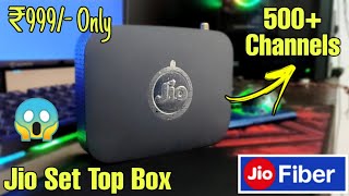Jio fiber set top full review 2022, Jio set top box pros & cons, Live tv channels in Jio set top box