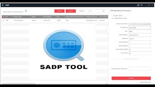Download SADP Tool from Hikvision to Setup Configure DVR NVR IP Camera Using PC No LCD Needed
