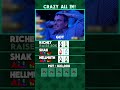 CRAZY TRIPLE ALL IN! ACES VS ACES VS KINGS
