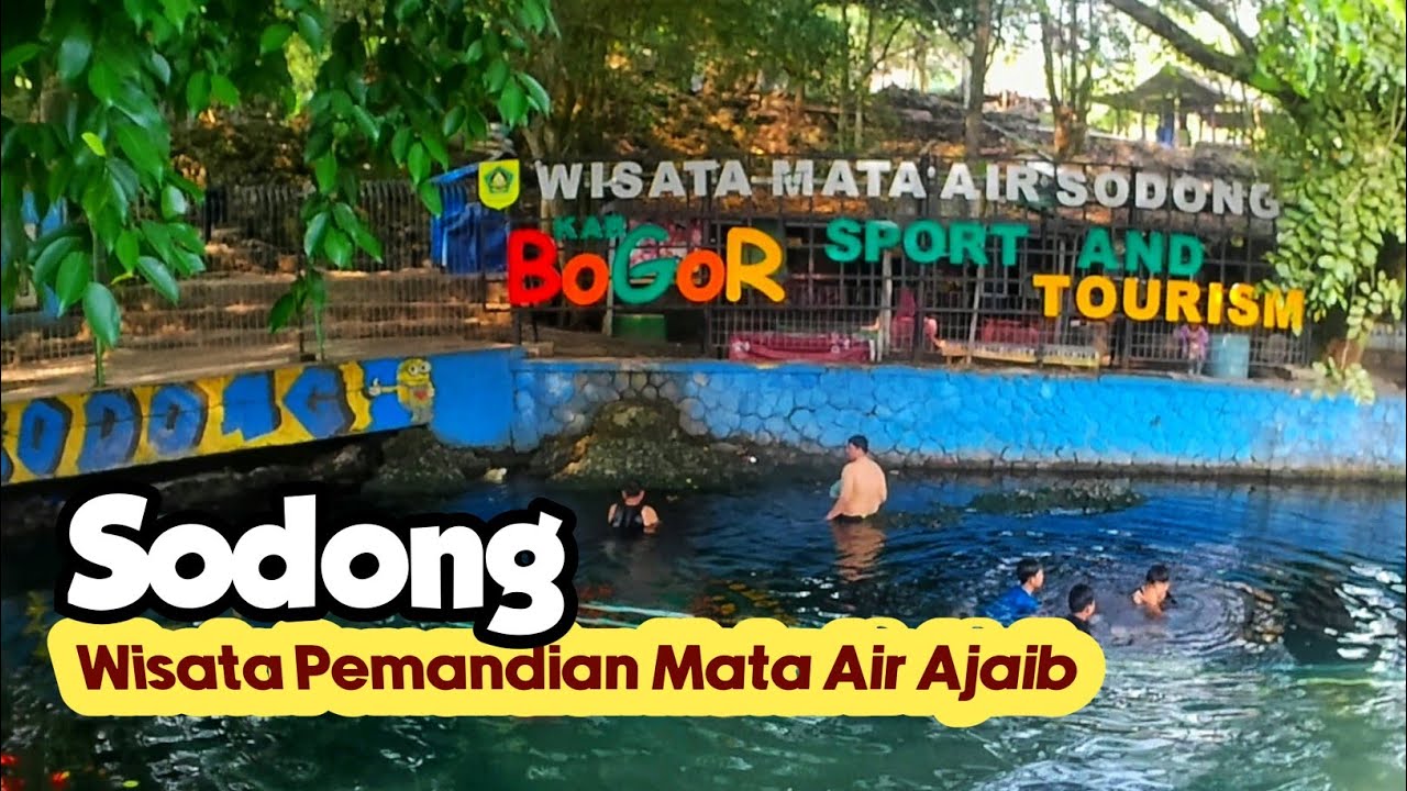 Rute Menuju Pemandian Mata Air Alami Sodong,Bogor