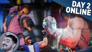 Sajam Learns Fighting EX Layer: Day 2 Online Matches