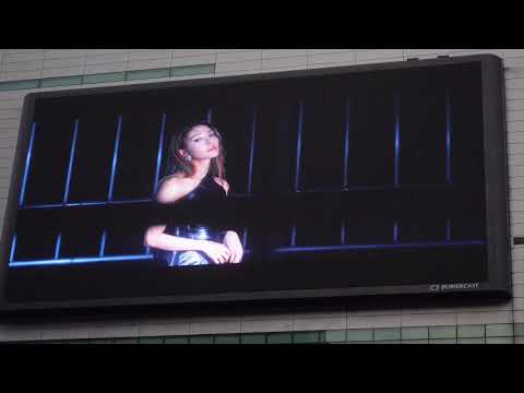 보아 BoA - BETTER MV Teaser 강남역 CGV 전광판