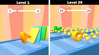 Type Spin Gameplay Walkthrough Level 1-25